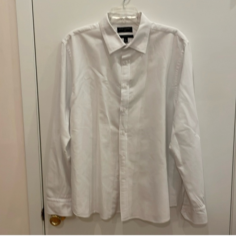 Banana Republic Factory untucked fit linen shirt size large